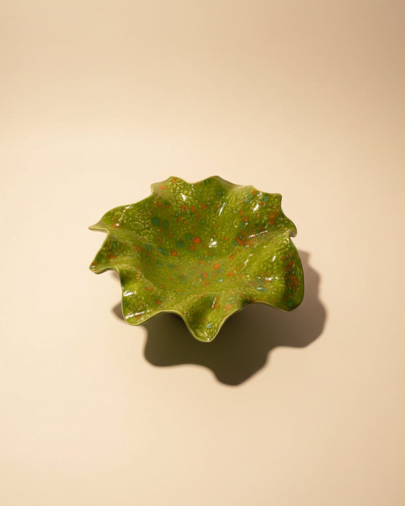 Alzata Decorativa in Ceramica Artigianale – Pezzo Unico