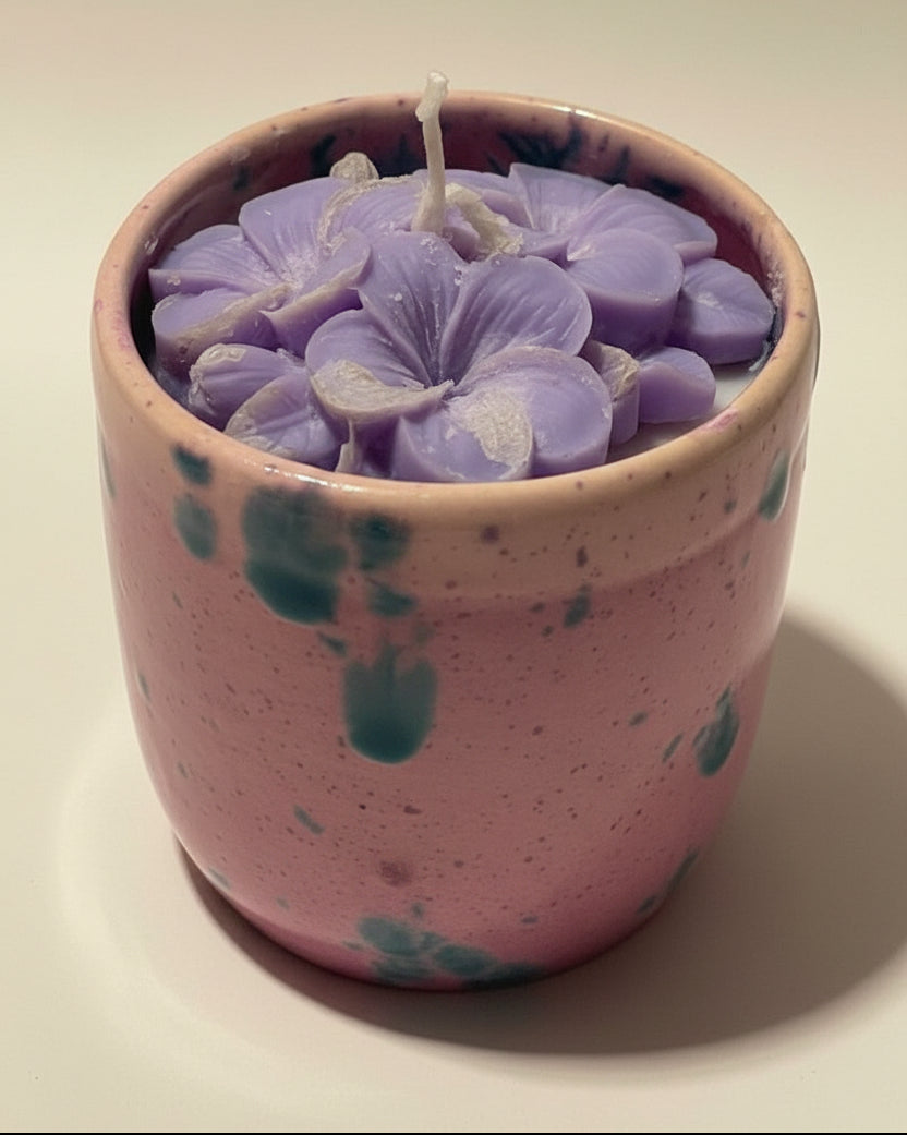 Lavendel – Aromatische und entspannende Duftkerze