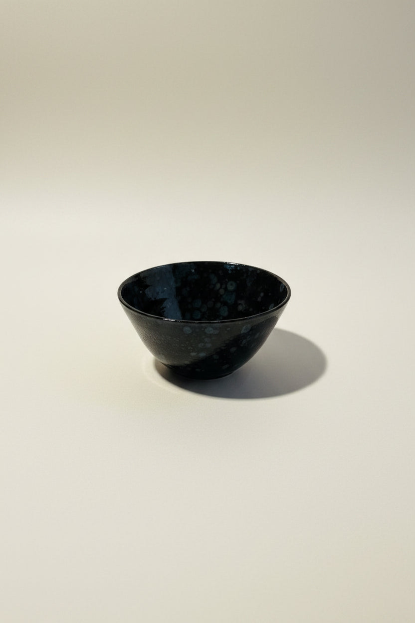 Ciotola in Grès Porcellanato Nero Lucido